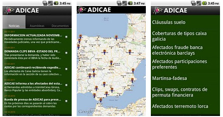 ADICAE estrena una aplicación gratuita para Android para que los consumidores estén informados y defendidos también a través del móvil